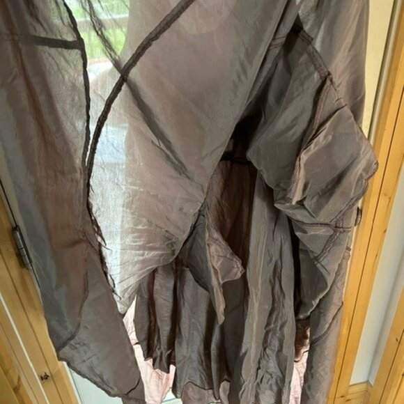 Cotton Silk Dress - size L - Picture 7 of 9